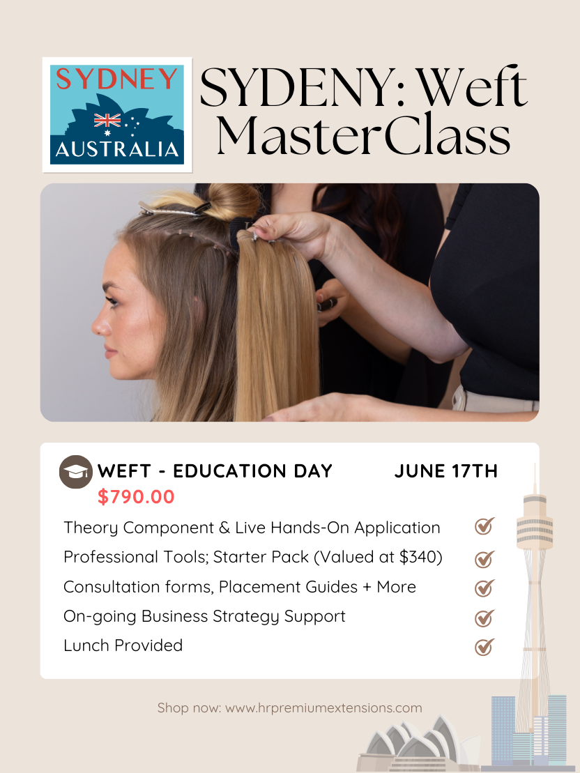 SYDNEY: Flat Weft MasterClass